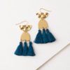 fair-trade human trafficking ocean tassel earrings